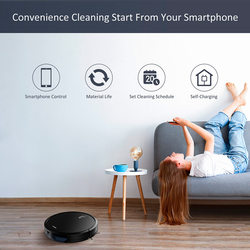 В Украине Робот-пылесос LENOVO Robot Vacuum Cleaner E1