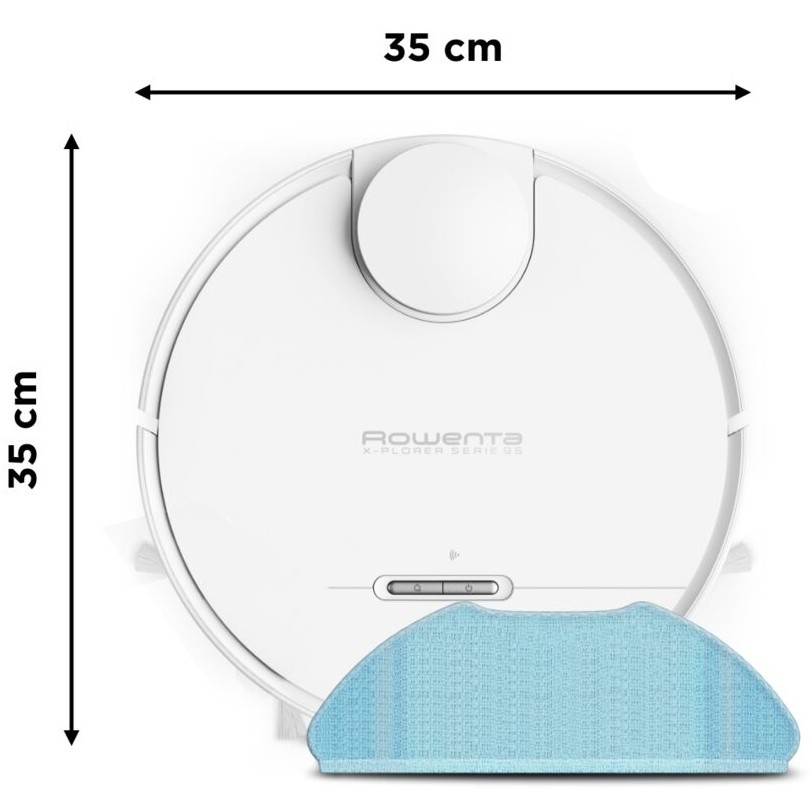 В Фокстрот Робот-пылесос ROWENTA RR7987WH