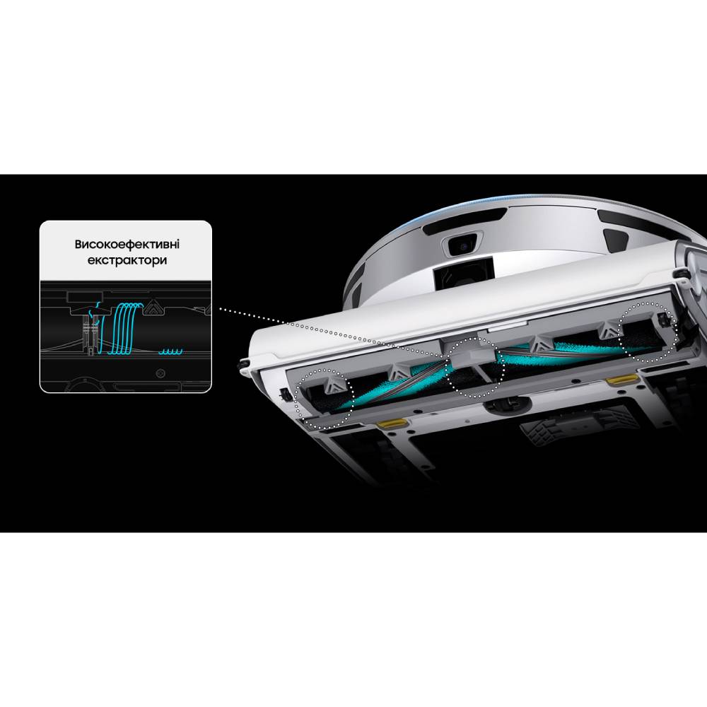 Зовнішній вигляд Робот-пилосос SAMSUNG Jet Bot AI Plus VR50T95735W/EV