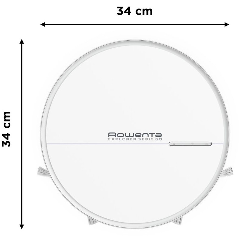 Робот-пилосос ROWENTA RR7447WH Керування смартфон