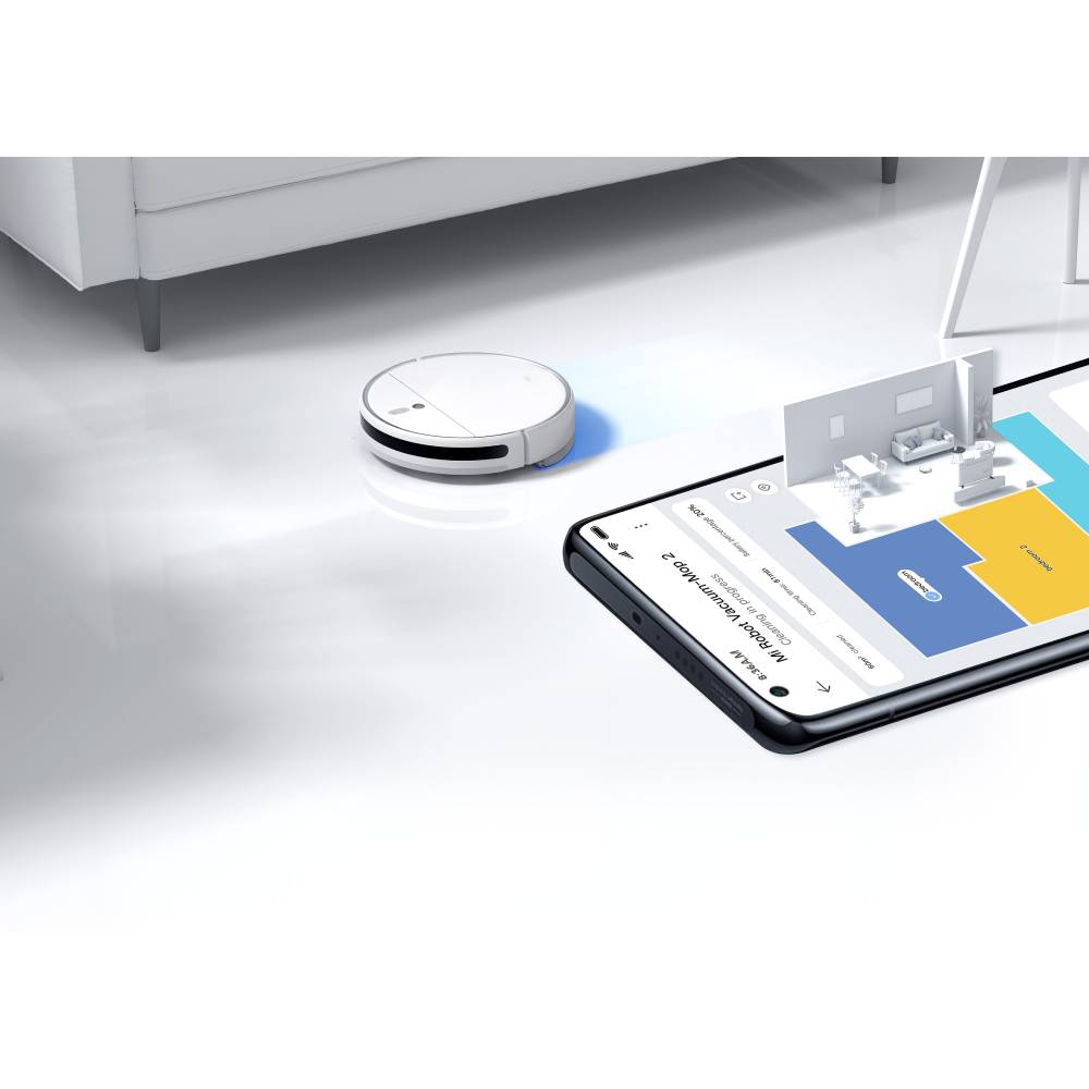 Фото 20 Робот-пилосос XIAOMI Mi Robot Vacuum-Mop 2 EU White