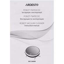 Робот-пылесос ARDESTO RVC-S600W White-Silver