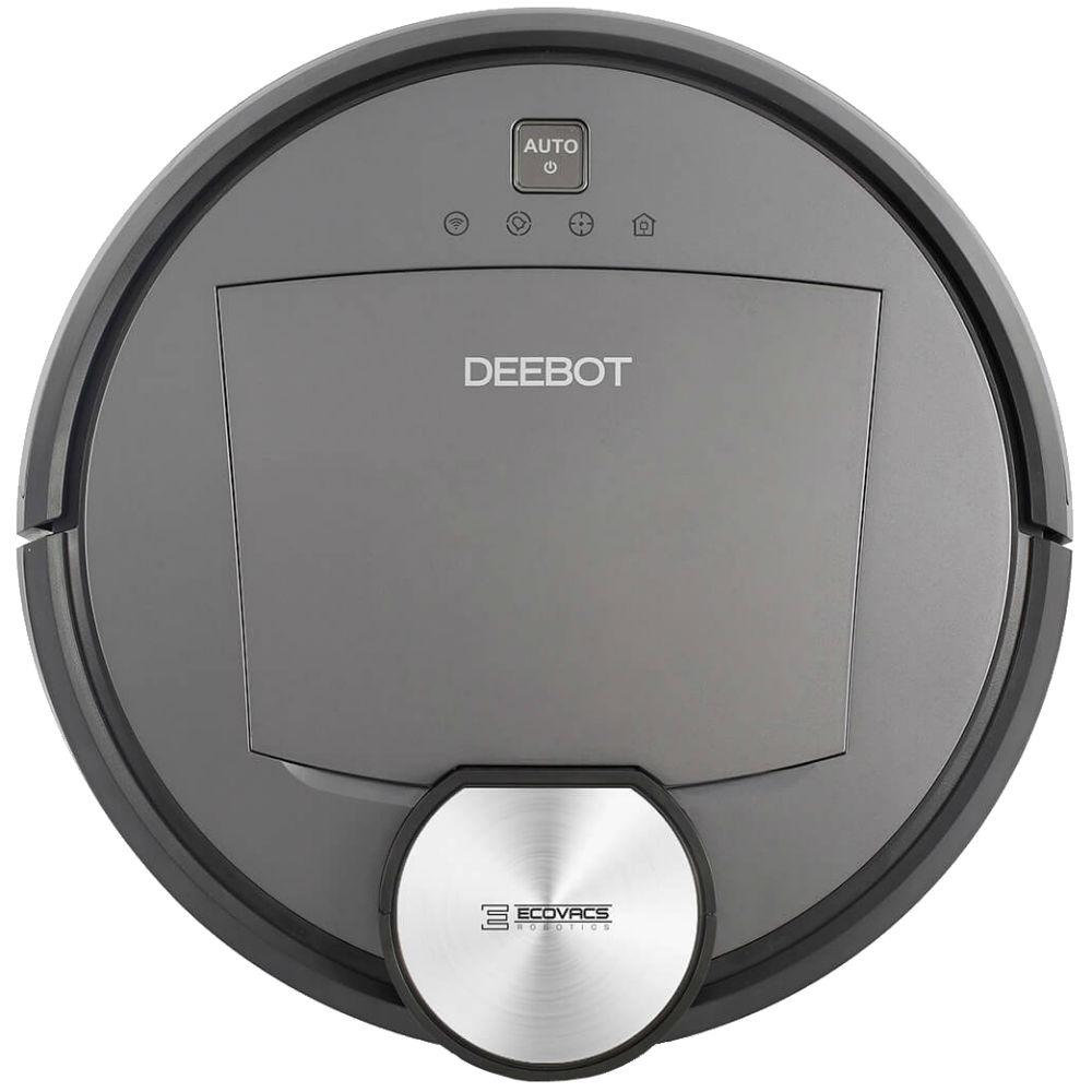 Зовнішній вигляд Робот-пилосос ECOVACS ROBOTICS DEEBOT DR96 Space Gray (ER-DR96)