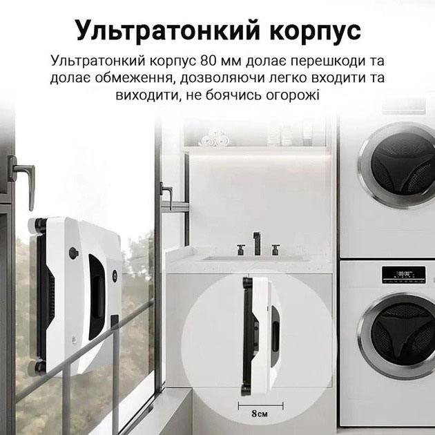 Фото 4 Робот для вікон INSPIRE IQ cleaner HCR-20