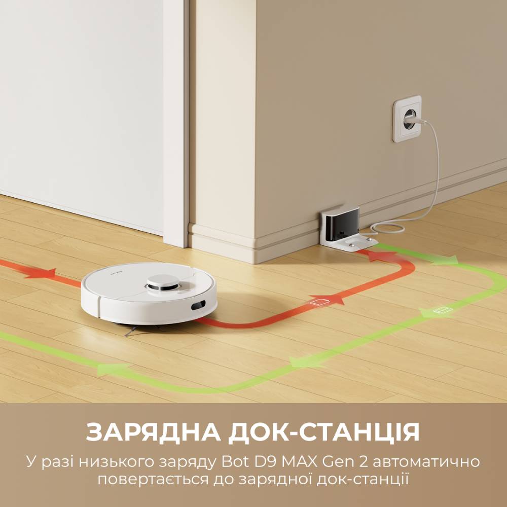 В интернет магазине Робот-пылесос DREAME D9 Max Gen 2 White