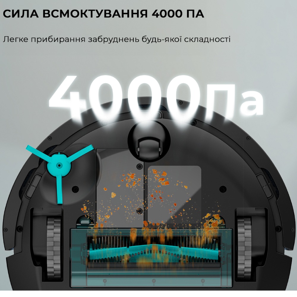 Робот-пылесос CECOTEC Conga 7490 Ultimate Genesis (CCTC-08103) Управление на корпусе