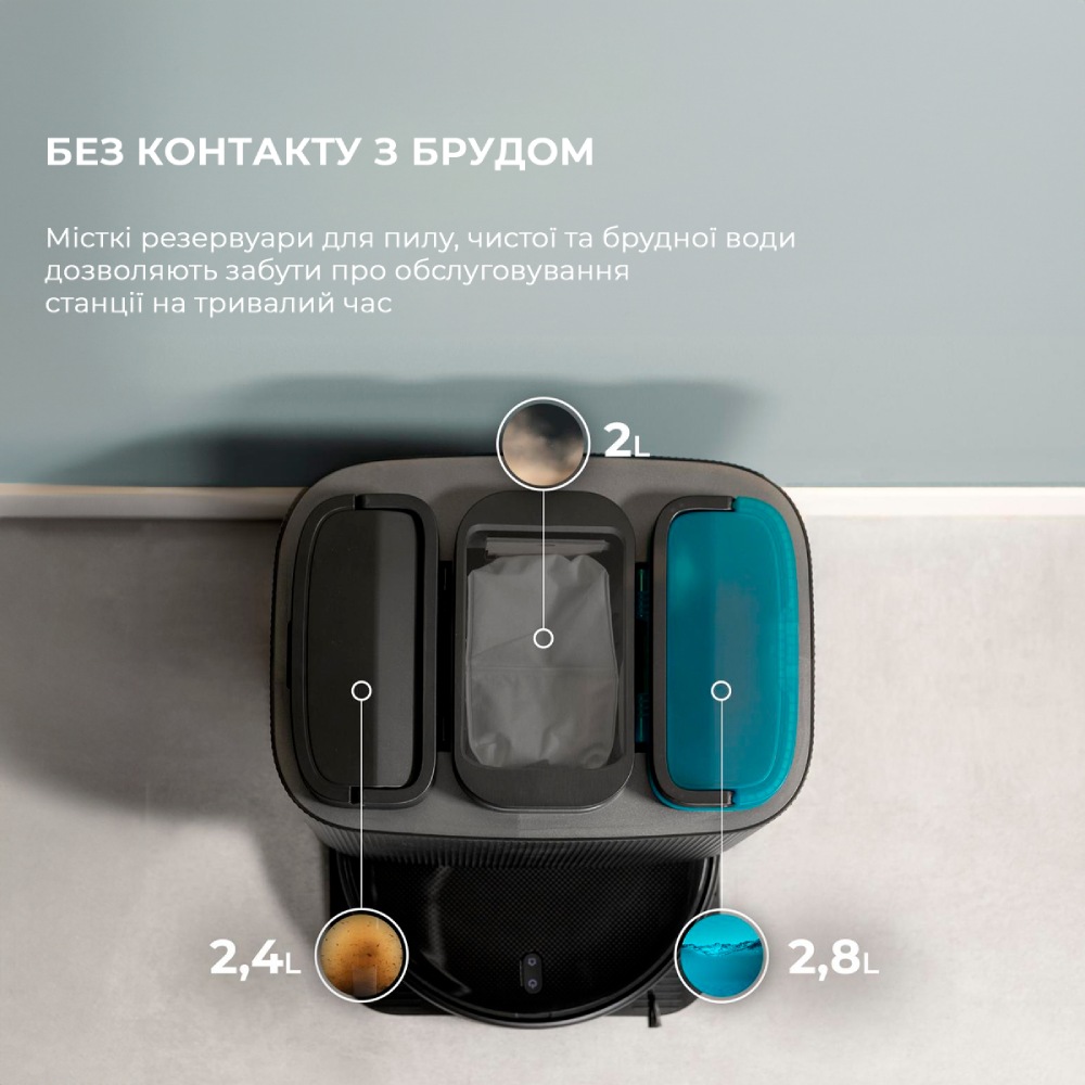 Замовити Робот-пилосос миючий CECOTEC Conga 11090 Spin Revolution Home&Wash (CCTC-08105)