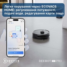 Робот-пылесос ECOVACS DEEBOT OZMO Y1 Pro Black