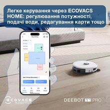 Робот-пылесос ECOVACS DEEBOT OZMO Y1 Pro White