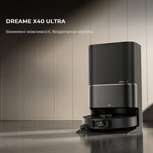 Робот-пылесос DREAME Bot X40 Ultra Black (RLX63CE-Bl)