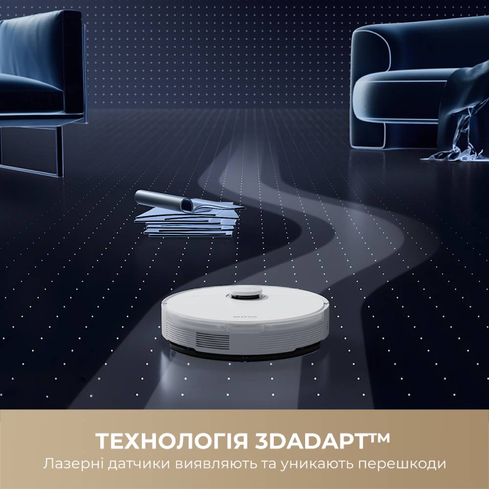 Робот-пылесос MOVA Robot Vacuum S10 White Тип уборки влажная 