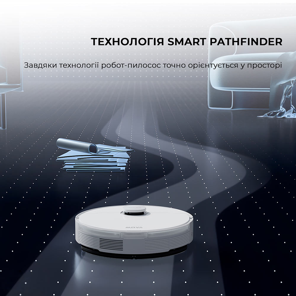 Покупка Робот-пилосос MOVA Robot Vacuum S10 White