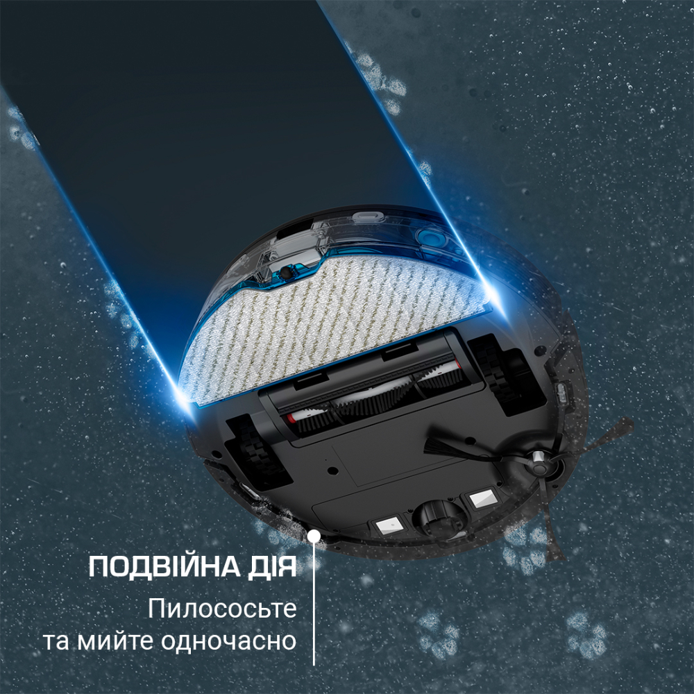 Робот-пылесос ROWENTA RR8L85WH Тип уборки влажная 