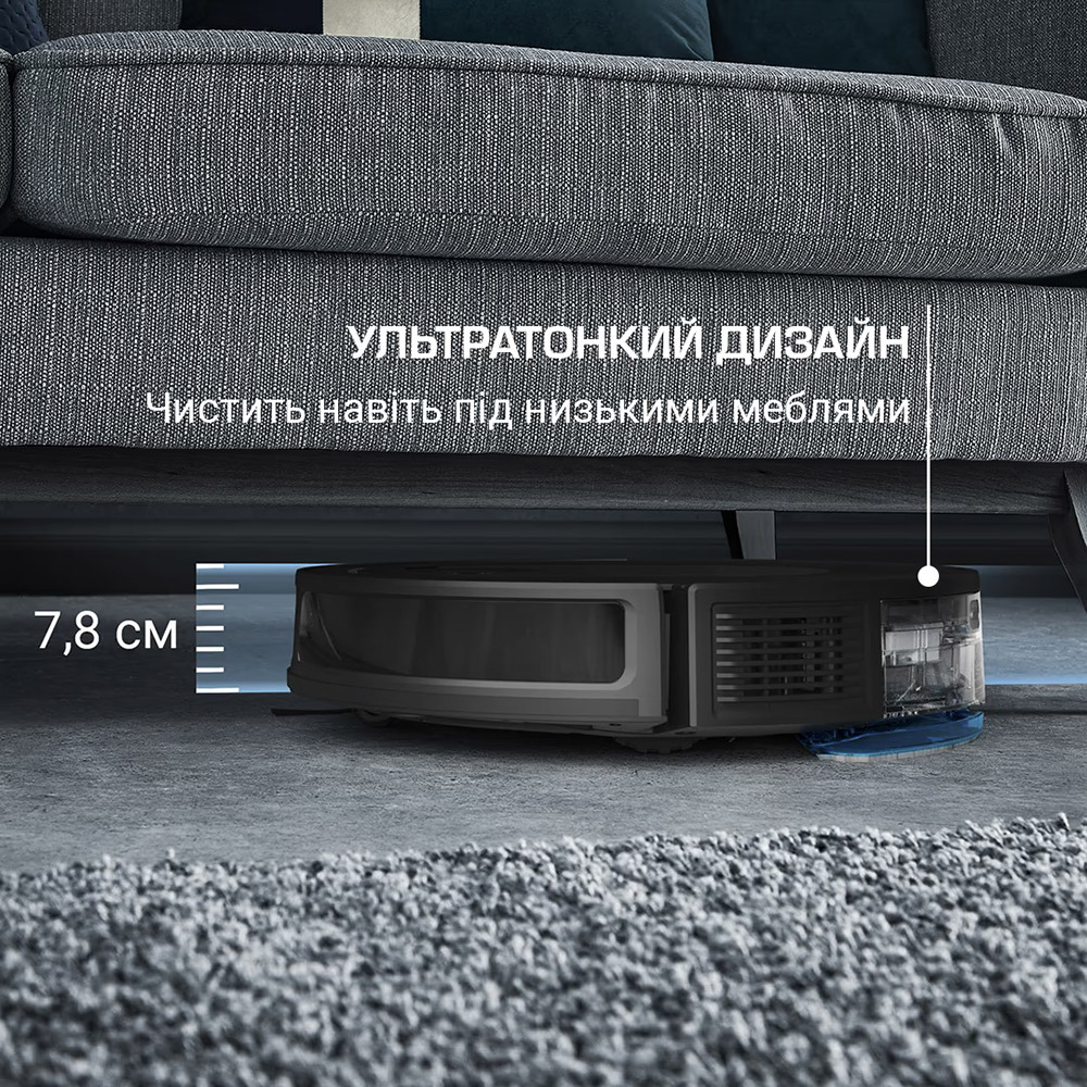 Робот-пылесос ROWENTA X-Plorer Serie 65 RR8L65WH (2211401306) Тип уборки сухая