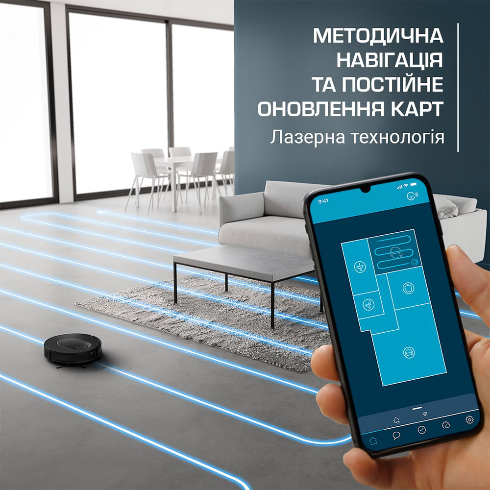 Робот-пылесос ROWENTA X-Plorer Serie 65 RR8L65WH (2211401306) Управление смартфон