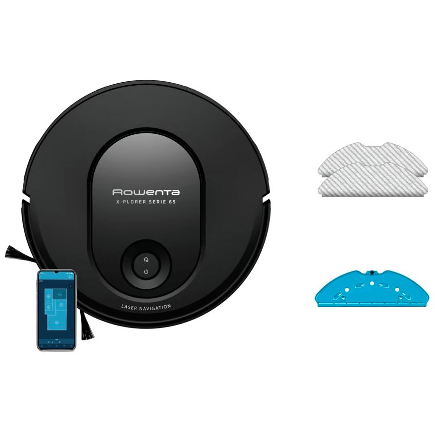 Фото Робот-пылесос ROWENTA X-Plorer Serie 65 RR8L65WH (2211401306)