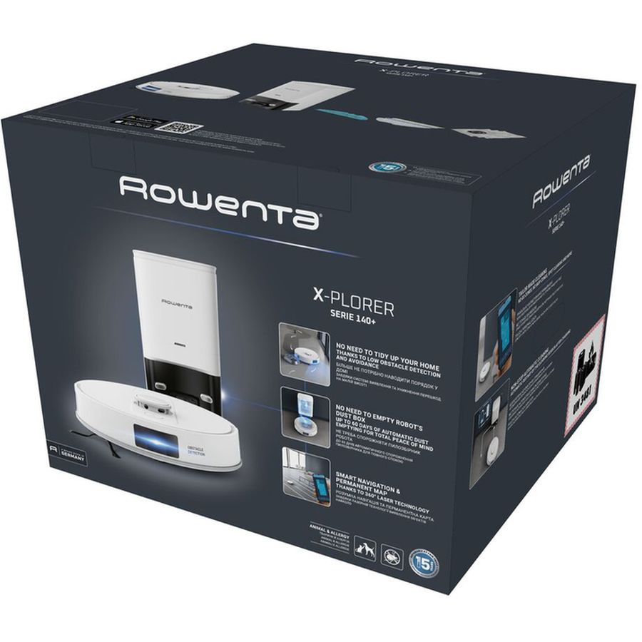 В Фокстрот Робот-пылесос ROWENTA RR9197WH