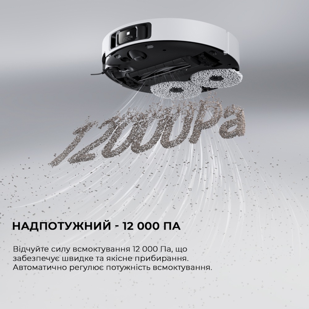 В Фокстрот Робот-пылесос DREAME Bot X40 Ultra Complete White