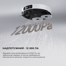 Робот-пилосос DREAME Bot X40 Ultra Complete White