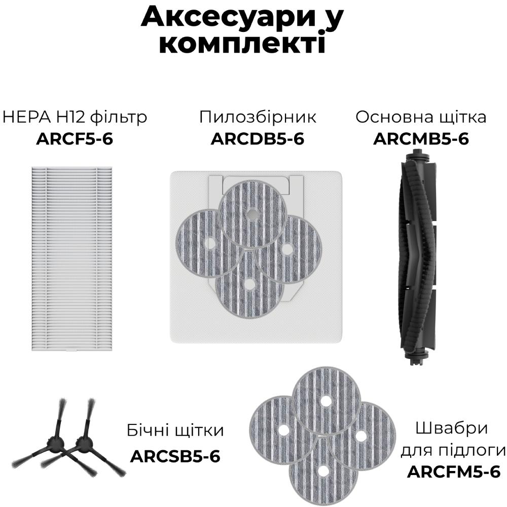 Внешний вид Робот-пылесос AENO RC6S