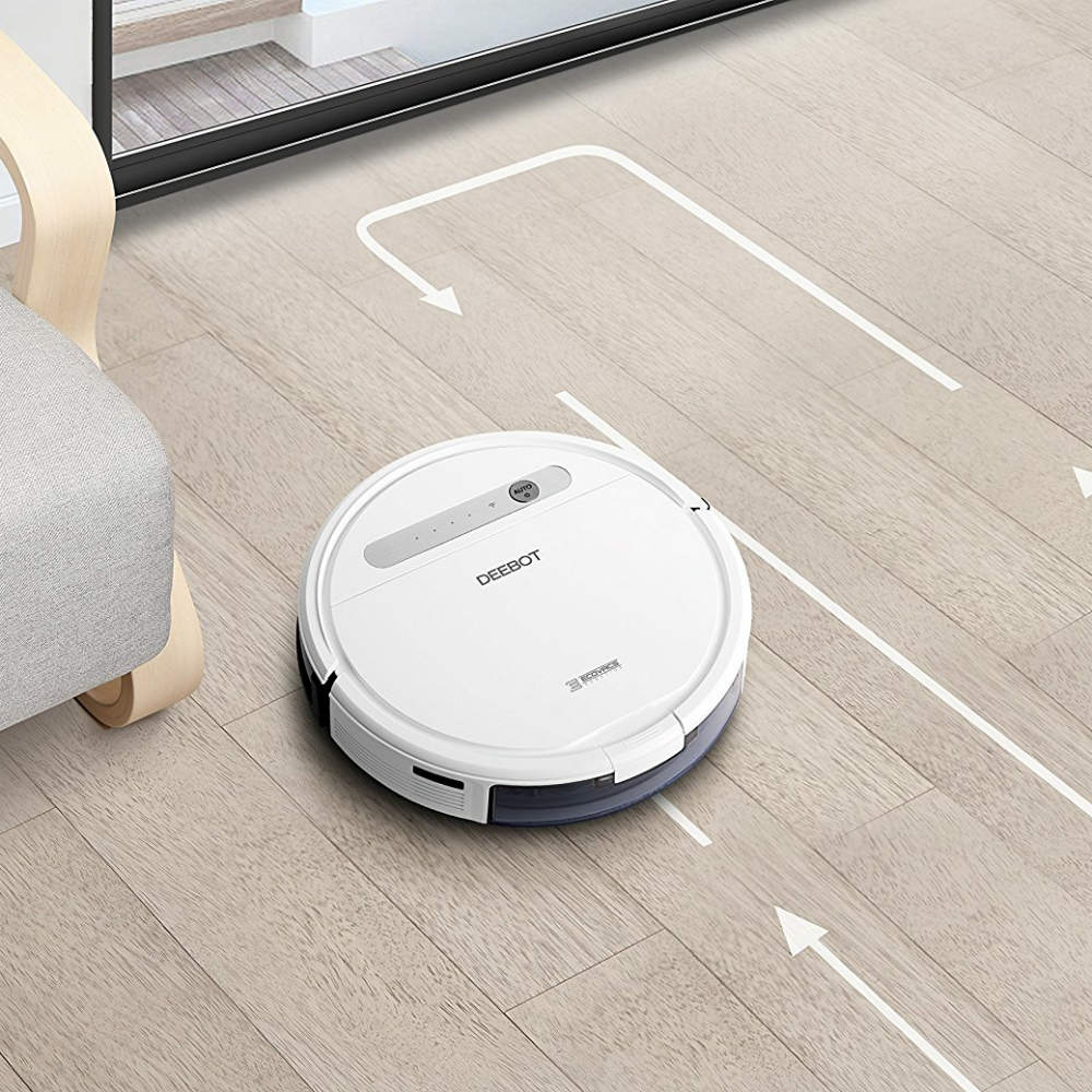 Робот-пылесос ECOVACS ROBOTICS DEEBOT OZMO 610 (DD4G) Управление на корпусе