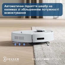 Робот-пилосос ECOVACS N30 PRO YDLX11-1 White Робот-пилосос ECOVACS N30 PRO YDLX11-1 White