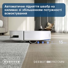 Робот-пылесос ECOVACS X5PRO OMNI DDX39 WH