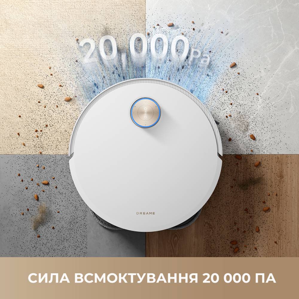 Робот-пылесос DREAME X50 Ultra Complete Black Тип уборки влажная 