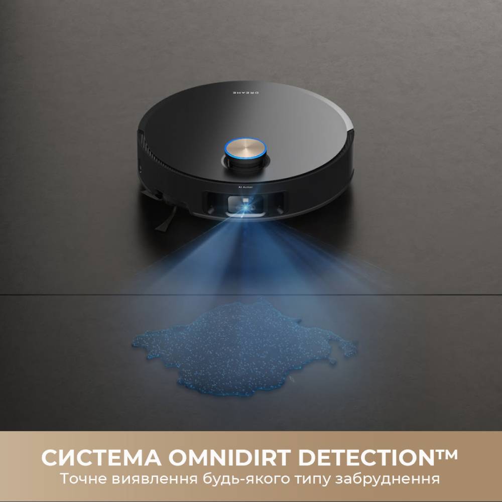 Зовнішній вигляд Робот-пилосос DREAME X50 Ultra Complete White