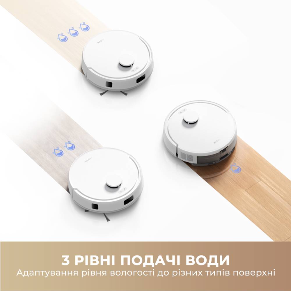 Робот-пилосос Mova Bot E20 RLE22GA Тип прибирання сухе