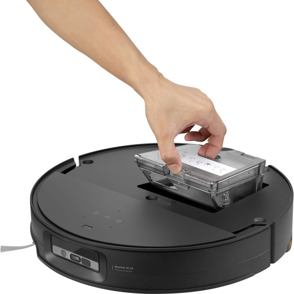 В Фокстрот Робот-пылесос ROBOROCK Saros 10 Black