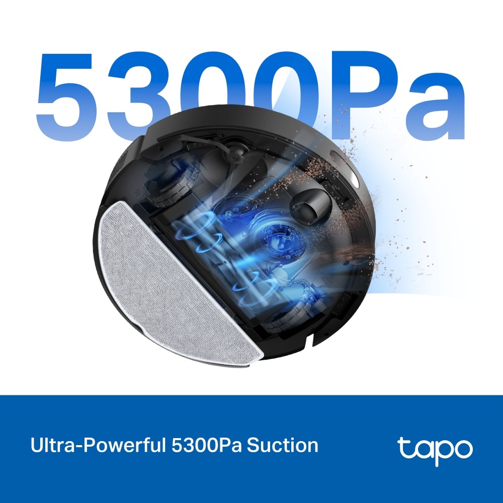 Робот-пилосос TP-LINK Tapo RV30 Max Управление смартфон