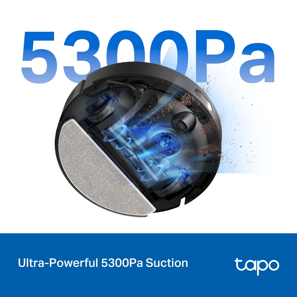 Робот-пилосос TP-LINK Tapo RV30 Max Plus Управление смартфон