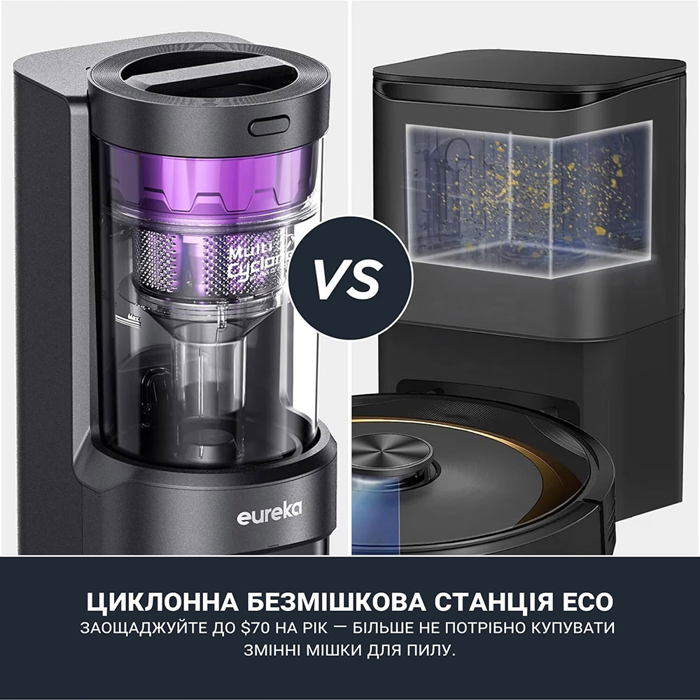 В Україні Робот-пилосос EUREKA E10S