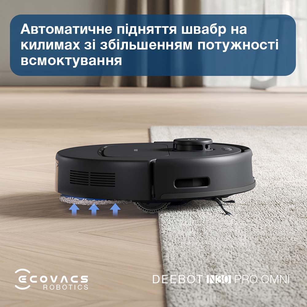Робот-пылесос ECOVACS DEEBOT N30 PRO YDLX11-1 BLACK Фото Робот-пылесос ECOVACS DEEBOT N30 PRO YDLX11-1 BLACK