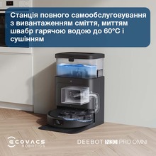 Робот-пылесос ECOVACS DEEBOT N30 PRO YDLX11-1 BLACK Робот-пылесос ECOVACS DEEBOT N30 PRO YDLX11-1 BLACK