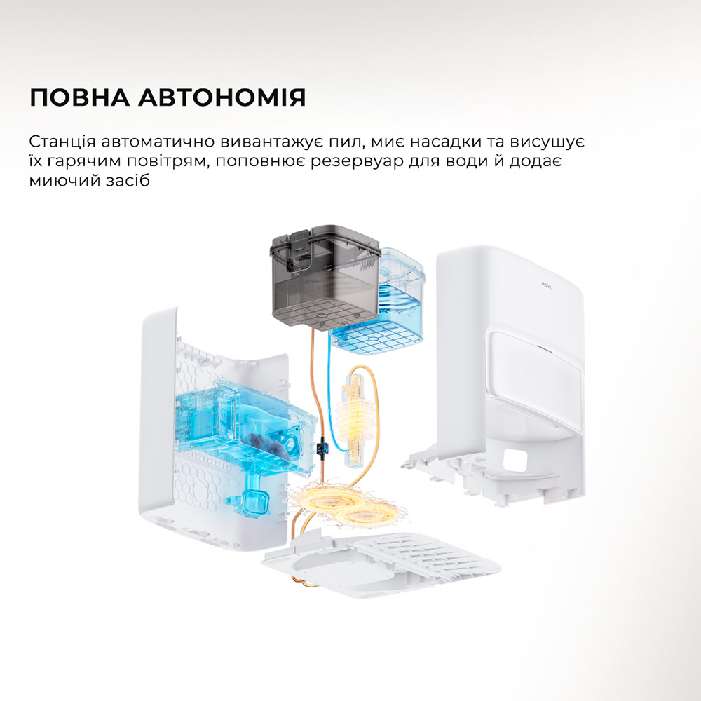 Зовнішній вигляд Робот-пилосос MOVA P50 Ultra