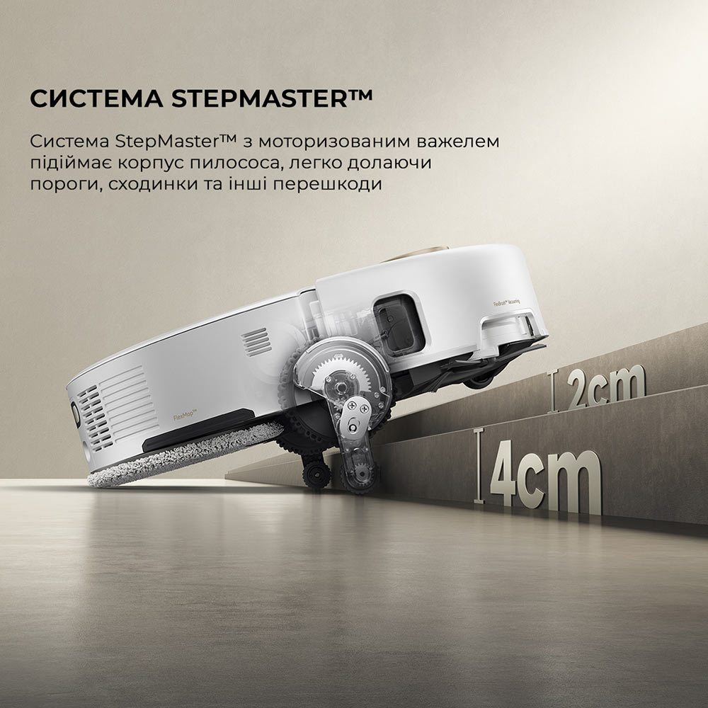 Робот-пылесос MOVA V50 Ultra Complete White EUA Управление смартфон