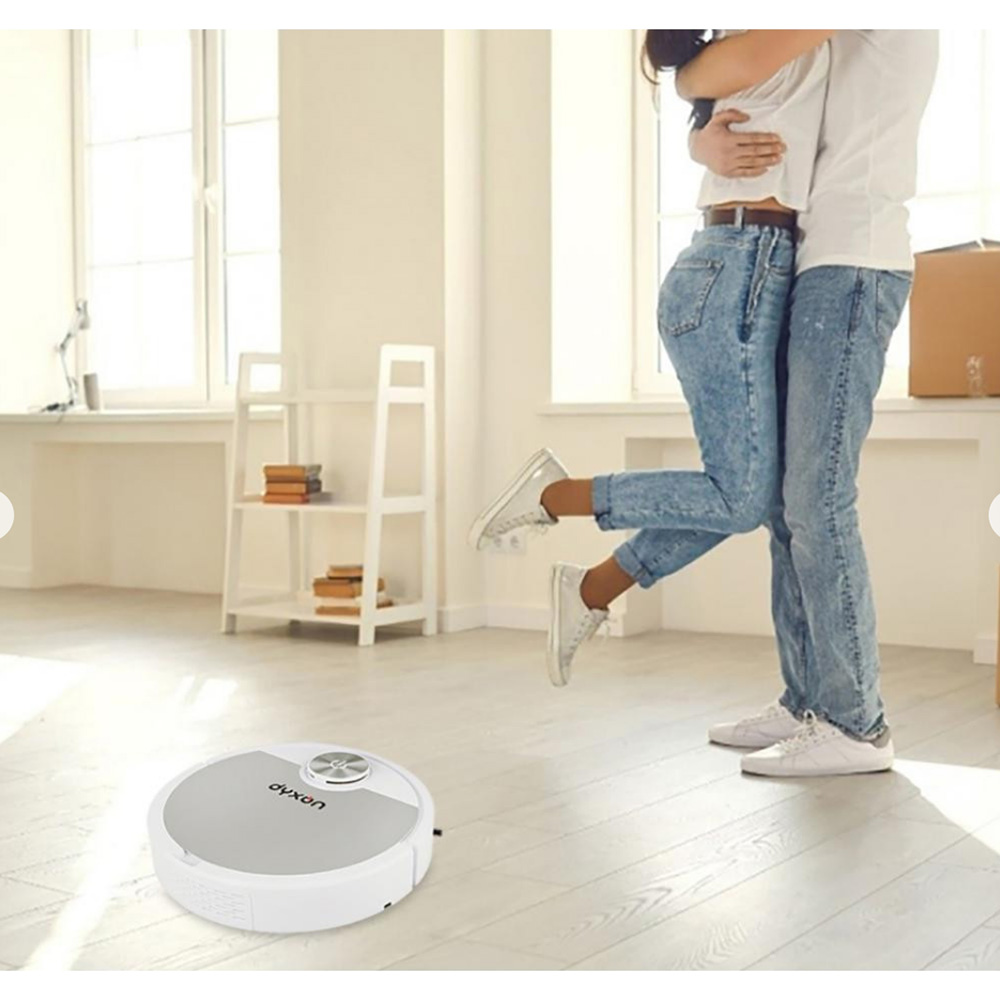 У Фокстрот Робот-пилосос DYXON MEGAVAC 3000S PRO Wet Clean White-Silver