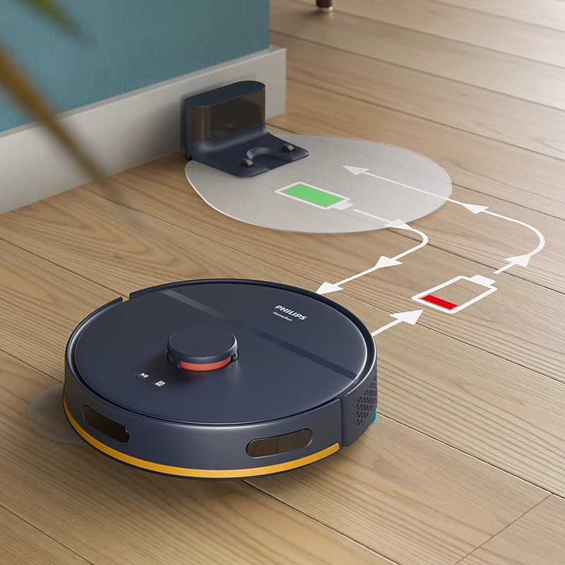 Робот-пылесос PHILIPS HomeRun Series 2000 XU2000/15 Объём пылесборника 0.38