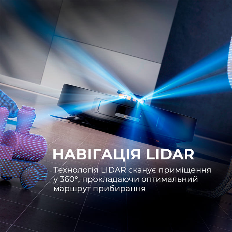 Робот-пилосос DEERMA S30 (DEM-S30) Керування на корпусі