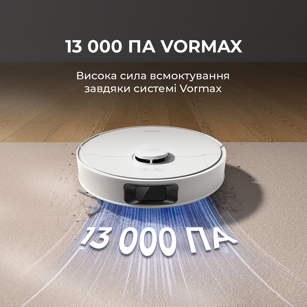 В Украине Робот-пилосос DREAME D20 White
