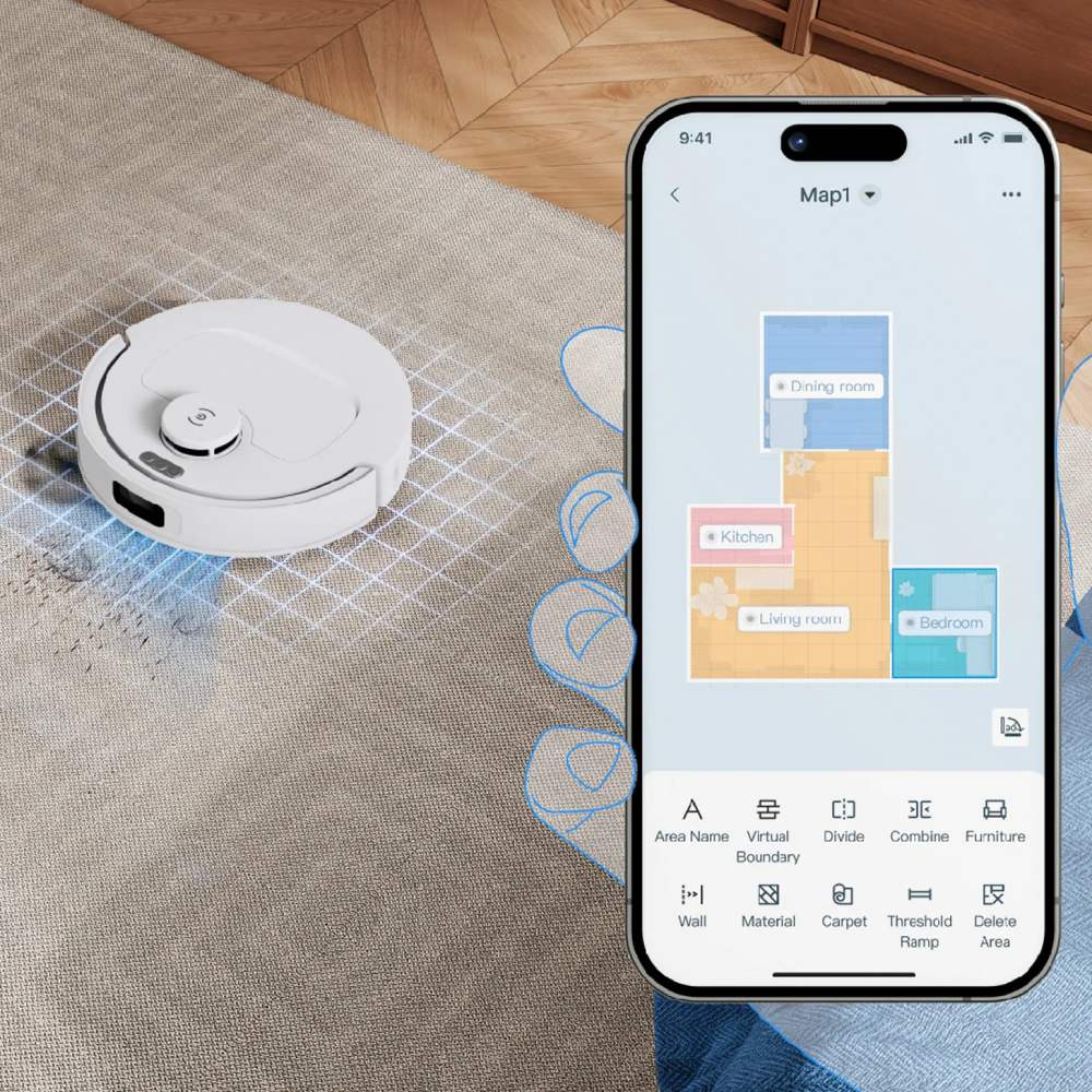 Фото 24 Робот-пылесос ECOVACS T30C WHITE (DLX71 WHITE)