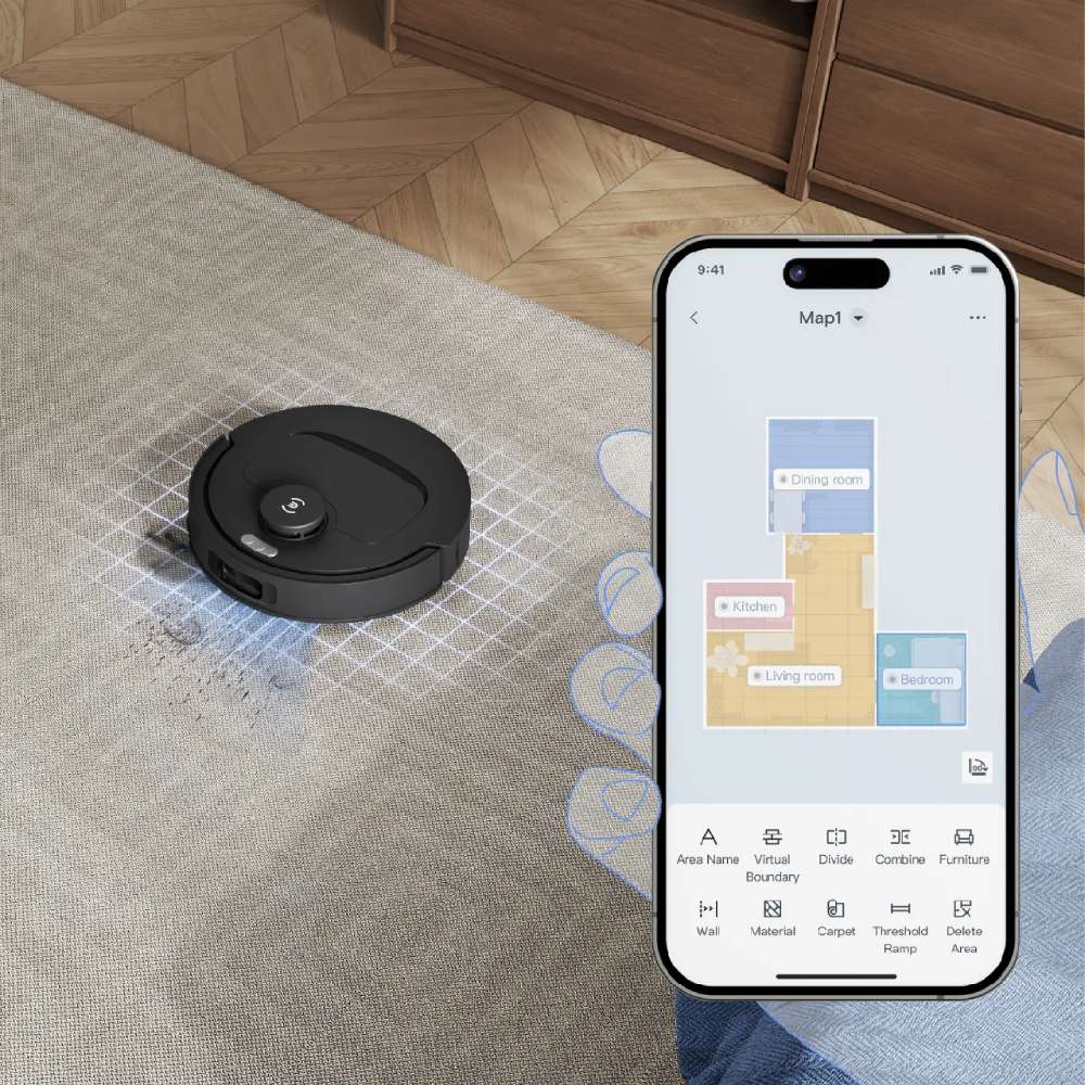 Фото 26 Робот-пылесос ECOVACS T30C BLACK (DLX71 BLACK)