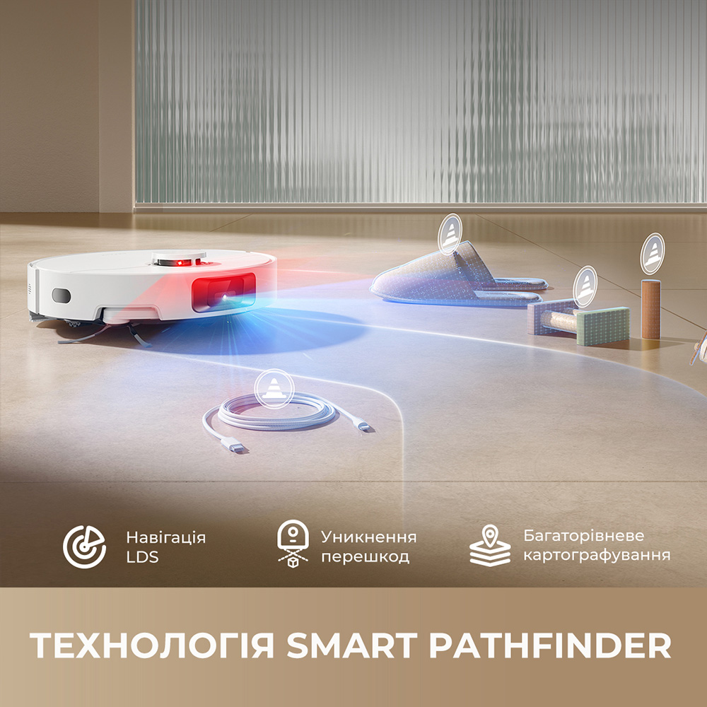 Обзор Робот-пилосос DREAME Bot D20 Pro White