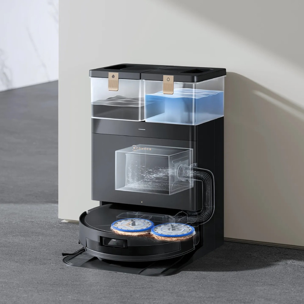 Фото 25 Робот-пылесос ECOVACS T50 MAX OMNI PRO BLACK (DEX54)
