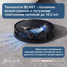 Робот-пылесос ECOVACS T50 MAX OMNI PRO BLACK (DEX54) Робот-пылесос ECOVACS T50 MAX OMNI PRO BLACK (DEX54)