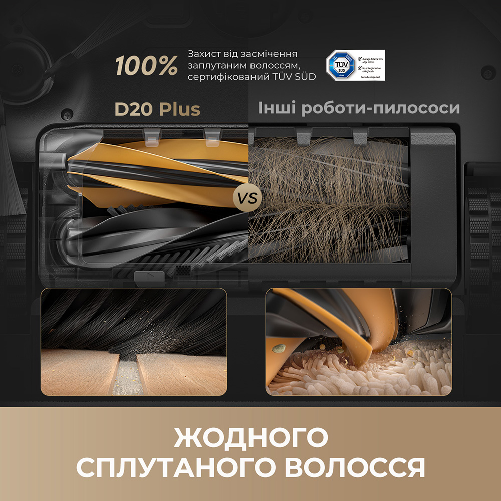 Фото 14 Робот-пилосос DREAME Bot D20 Plus