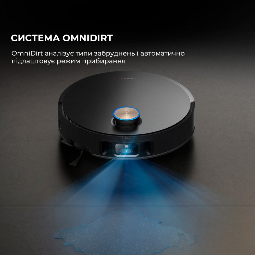 Робот-пылесос DREAME X50 Master (RLX86CE-1) Управление смартфон