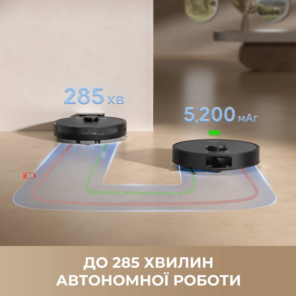 Внешний вид Робот-пылесос DREAME D20 Black